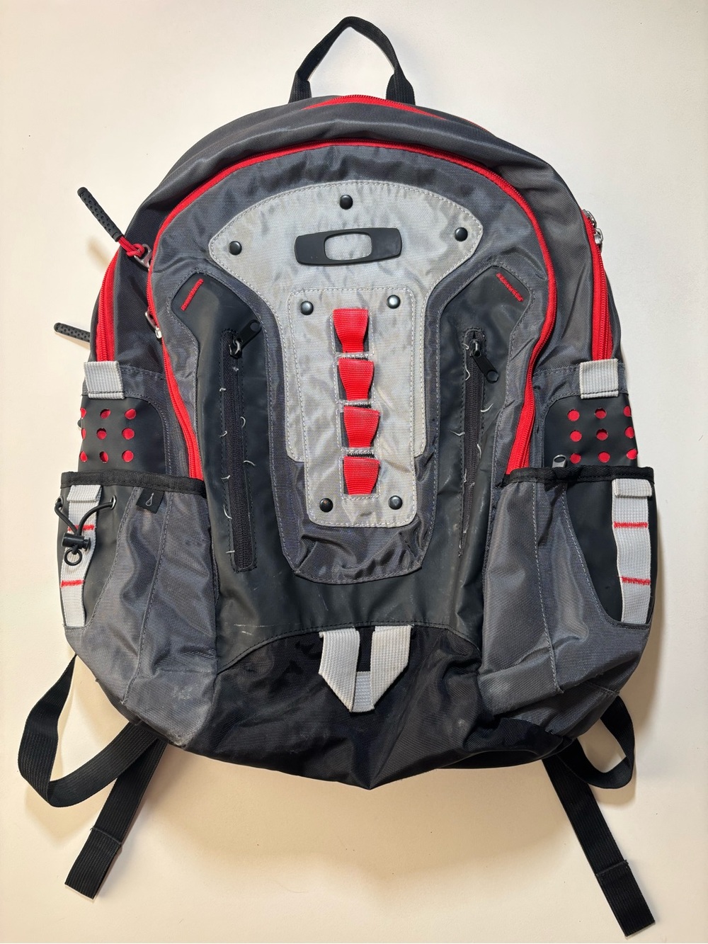 RARE Oakley echo Charlie 2.0 laptop bag Y2K orange and grey backpack